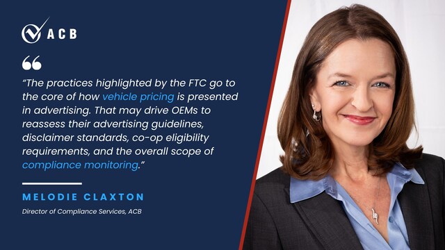 What the FTC's Dealer Pricing Warning Could Mean for OEM Advertising Compliance and Co-op Programs